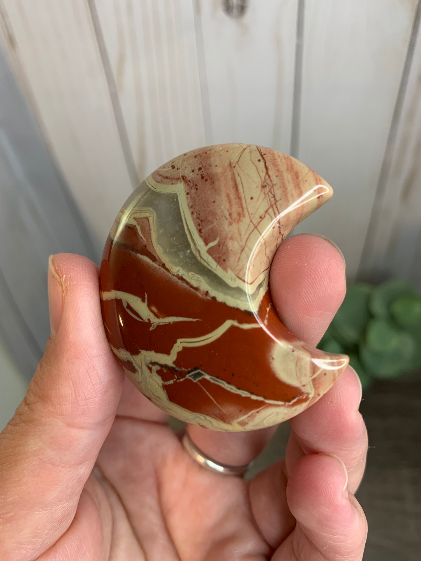 Red Jasper Moon