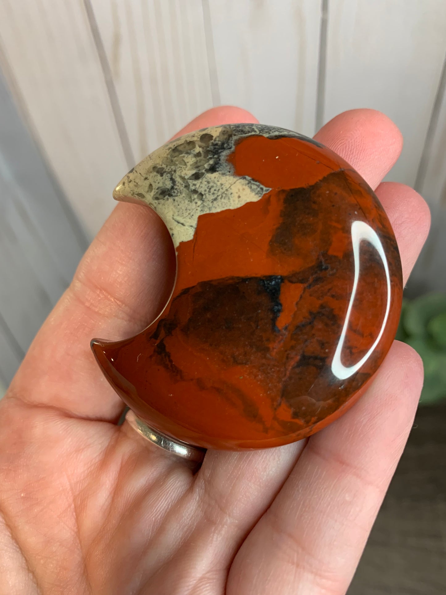 Red Jasper Moon