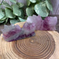 Nine Tailed Fox Fluorite Carving