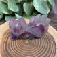 Nine Tailed Fox Fluorite Carving