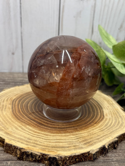 Fire Quartz Sphere