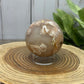 Flower Agate Spheres