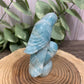 Parrot Carving Caribbean Calcite