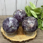 Lepidolite Spheres