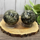Green Mica Sphere