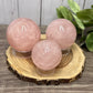 Rose Quartz Spheres