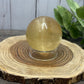 Honey Calcite Spheres