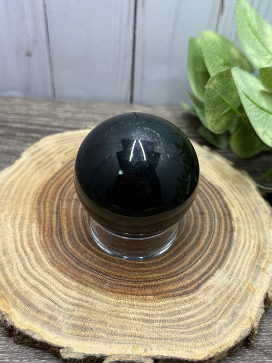 Rainbow Obsidian Sphere