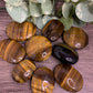 Tigers Eye Palm Stones