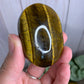 Tigers Eye Palm Stones