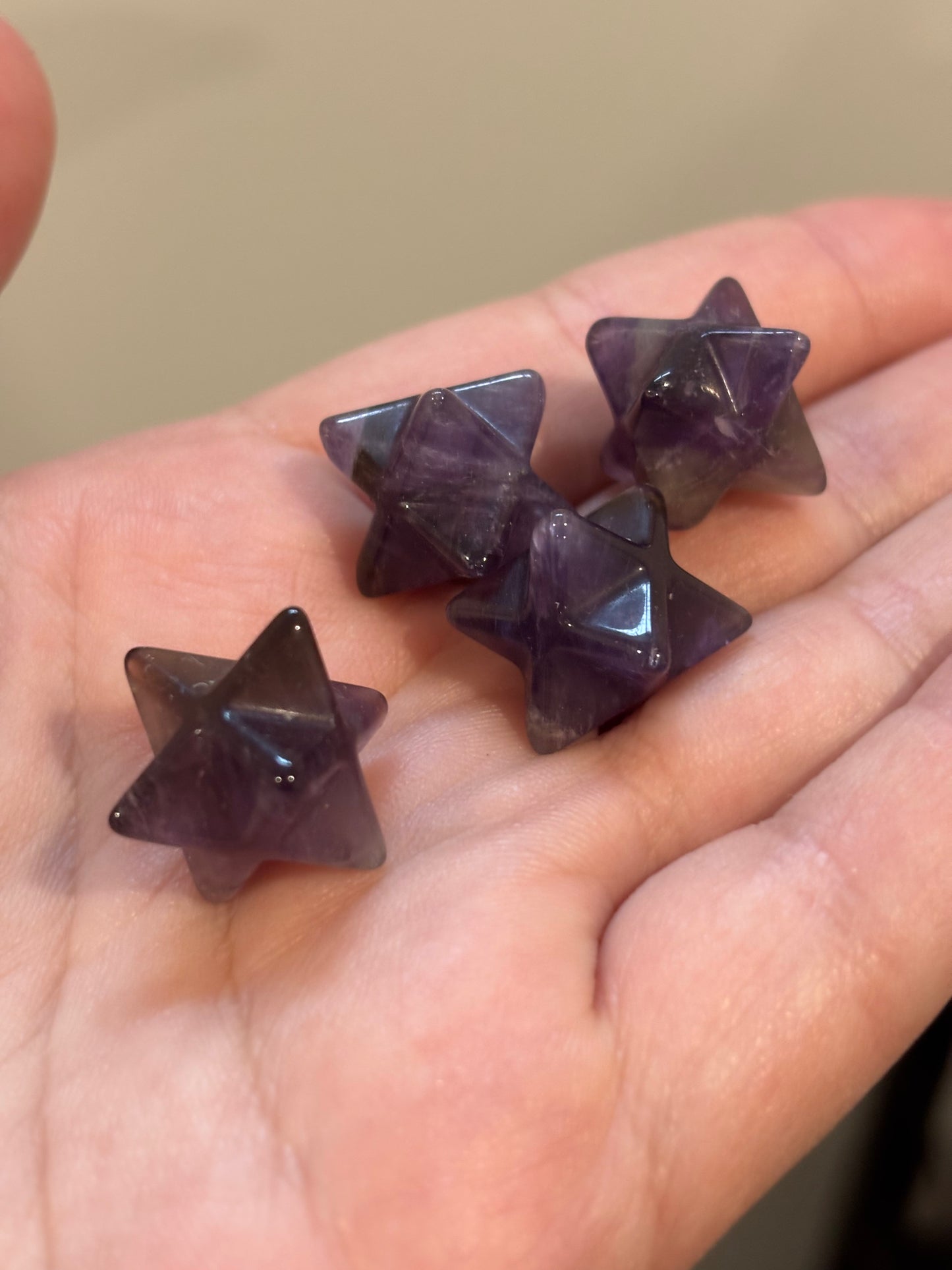Merkaba Crystal Carving - Small