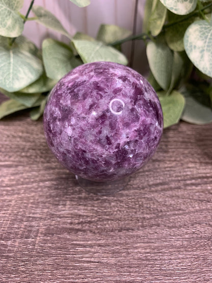 Lepidolite Sphere