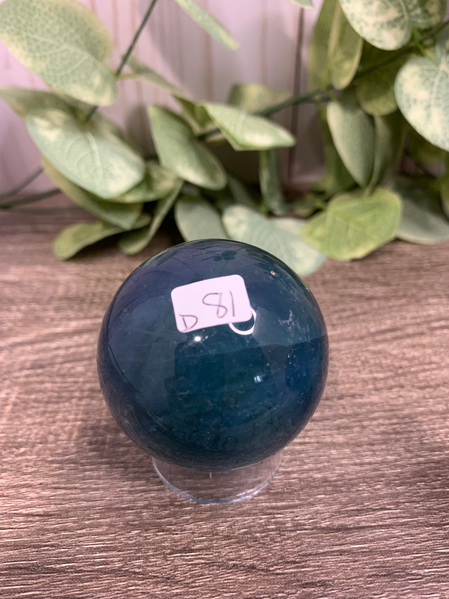 Blue Fluorite Sphere