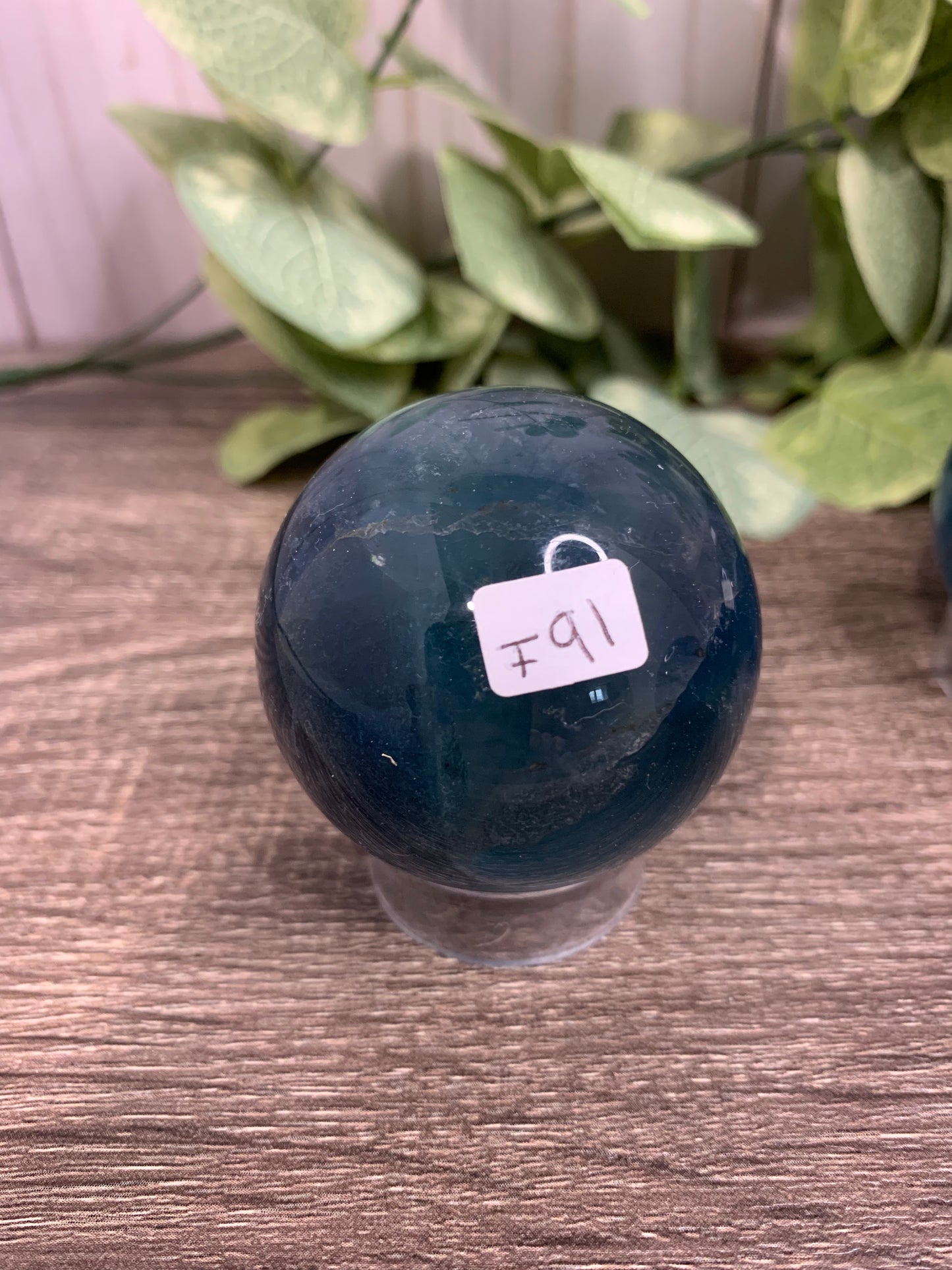 Blue Fluorite Sphere