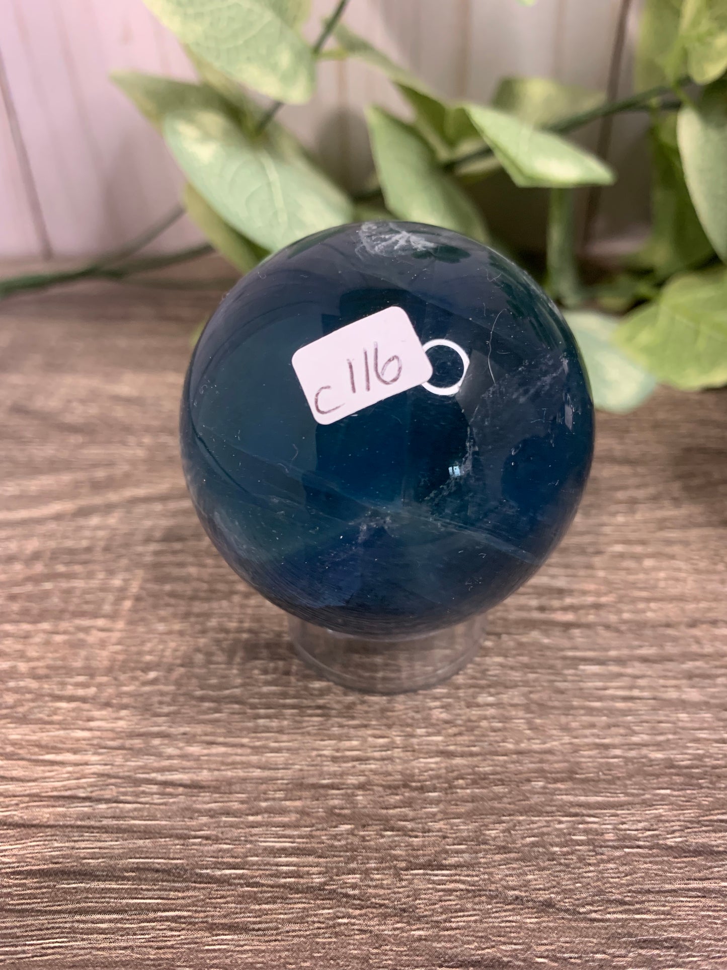 Blue Fluorite Sphere