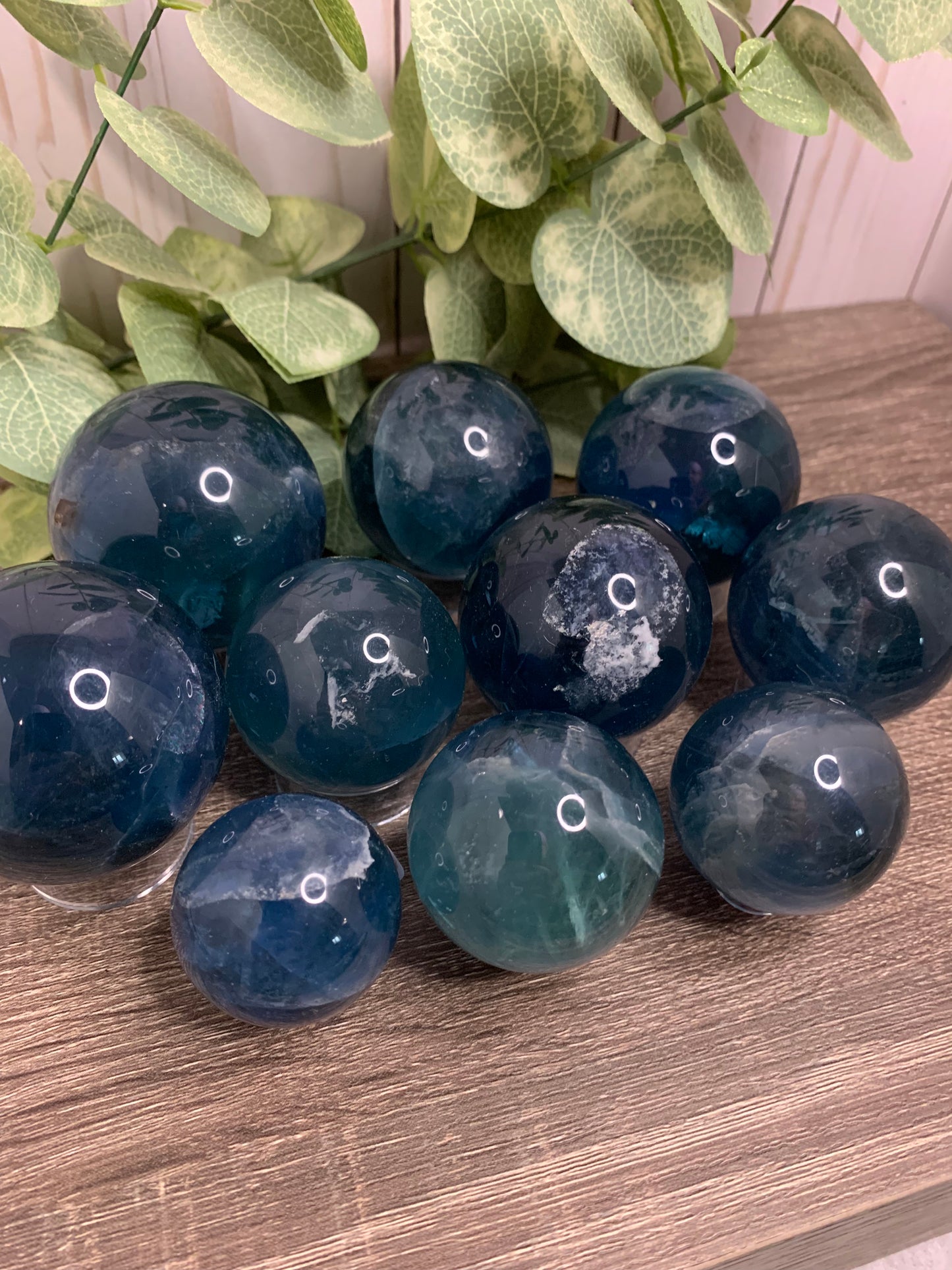 Blue Fluorite Sphere