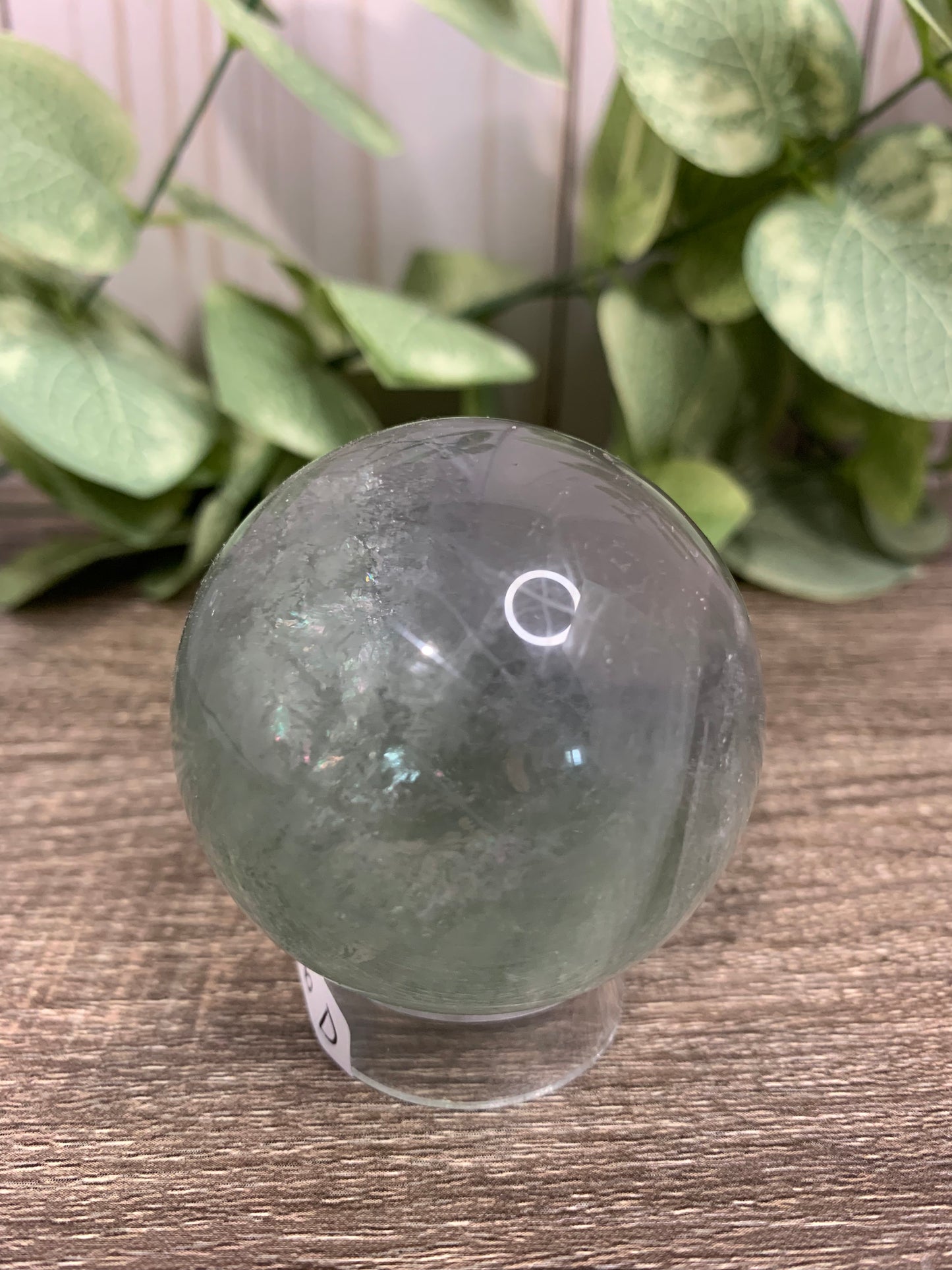 Green Fluorite Spheres