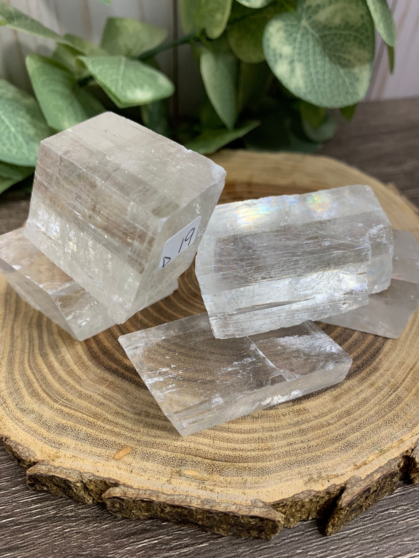 Optical Calcite Pieces