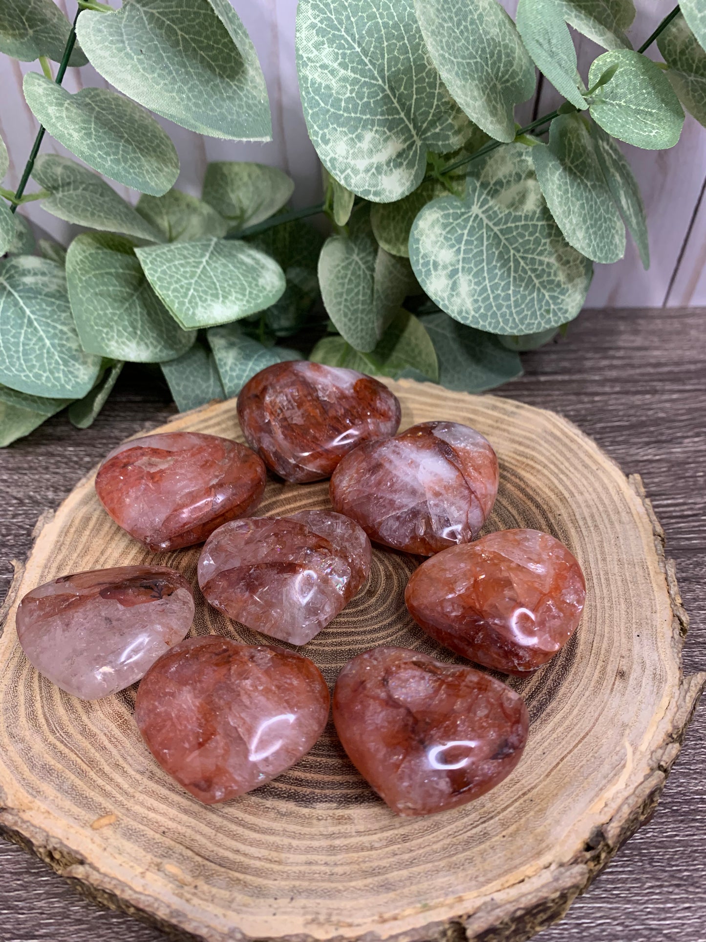 Fire Quartz Heart