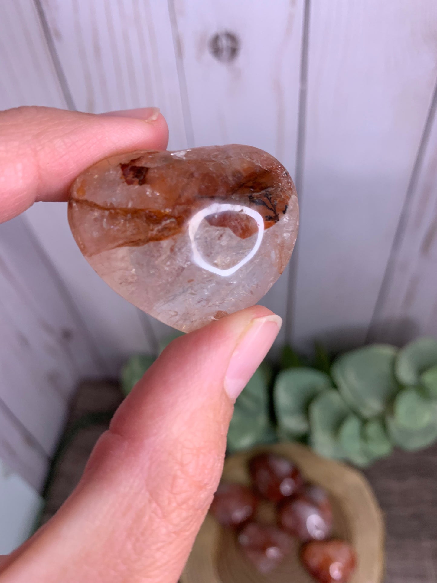 Fire Quartz Heart