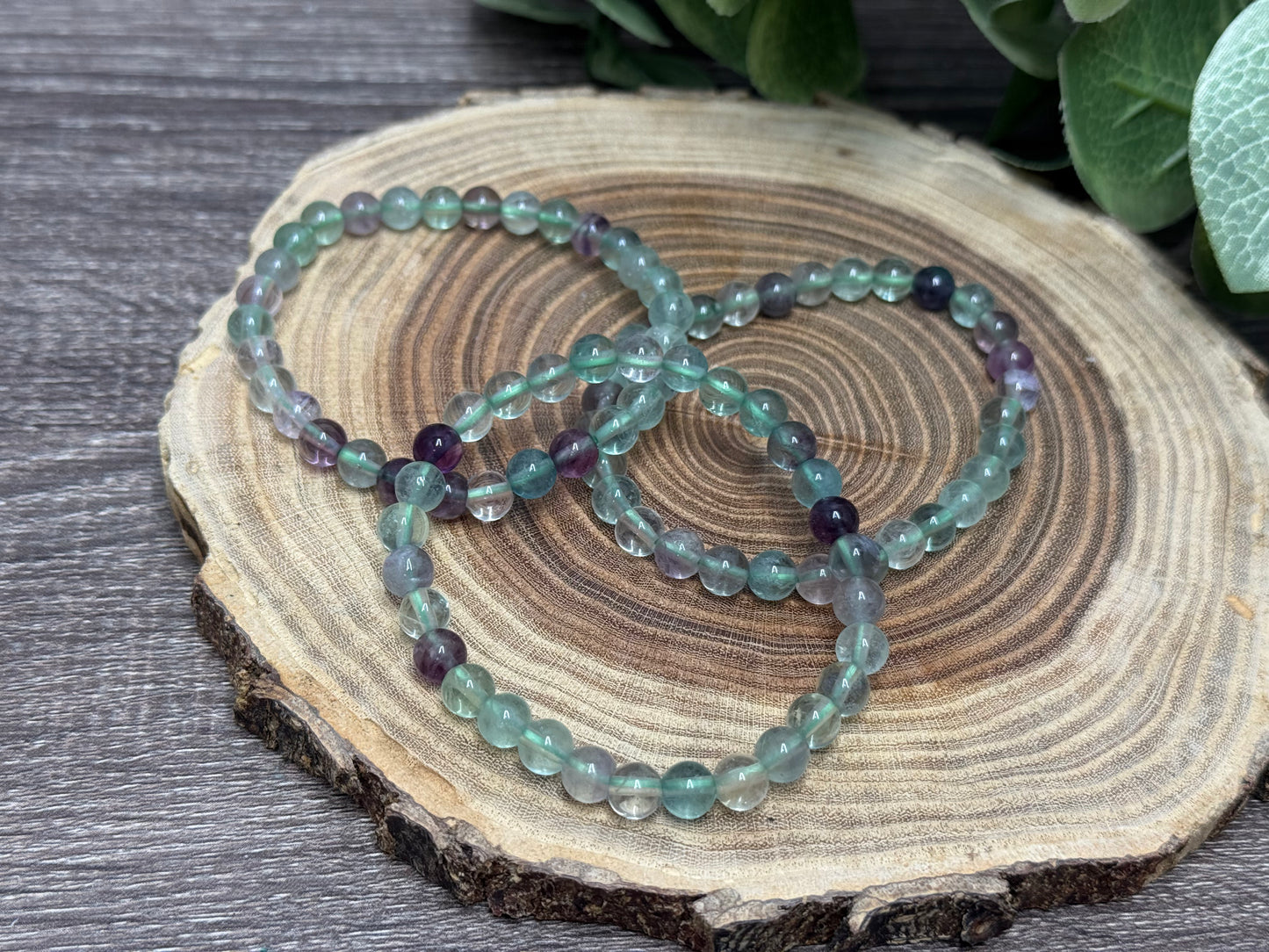 Fluorite - Bracelet 6 mm