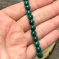 Malachite Round Beads - Bracelet 6 mm