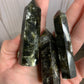 Tourmaline with Lepidolite and Lithium Tower - Rare Find!