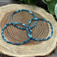 Blue Apatite - Bracelet 4 mm