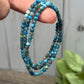 Blue Apatite - Bracelet 4 mm