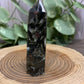 Tourmaline with Lepidolite and Lithium Tower - Rare Find!