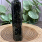 Tourmaline with Lepidolite and Lithium Tower - Rare Find!