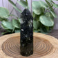 Tourmaline with Lepidolite and Lithium Tower - Rare Find!