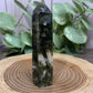 Tourmaline with Lepidolite and Lithium Tower - Rare Find!