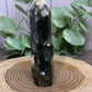 Tourmaline with Lepidolite and Lithium Tower - Rare Find!