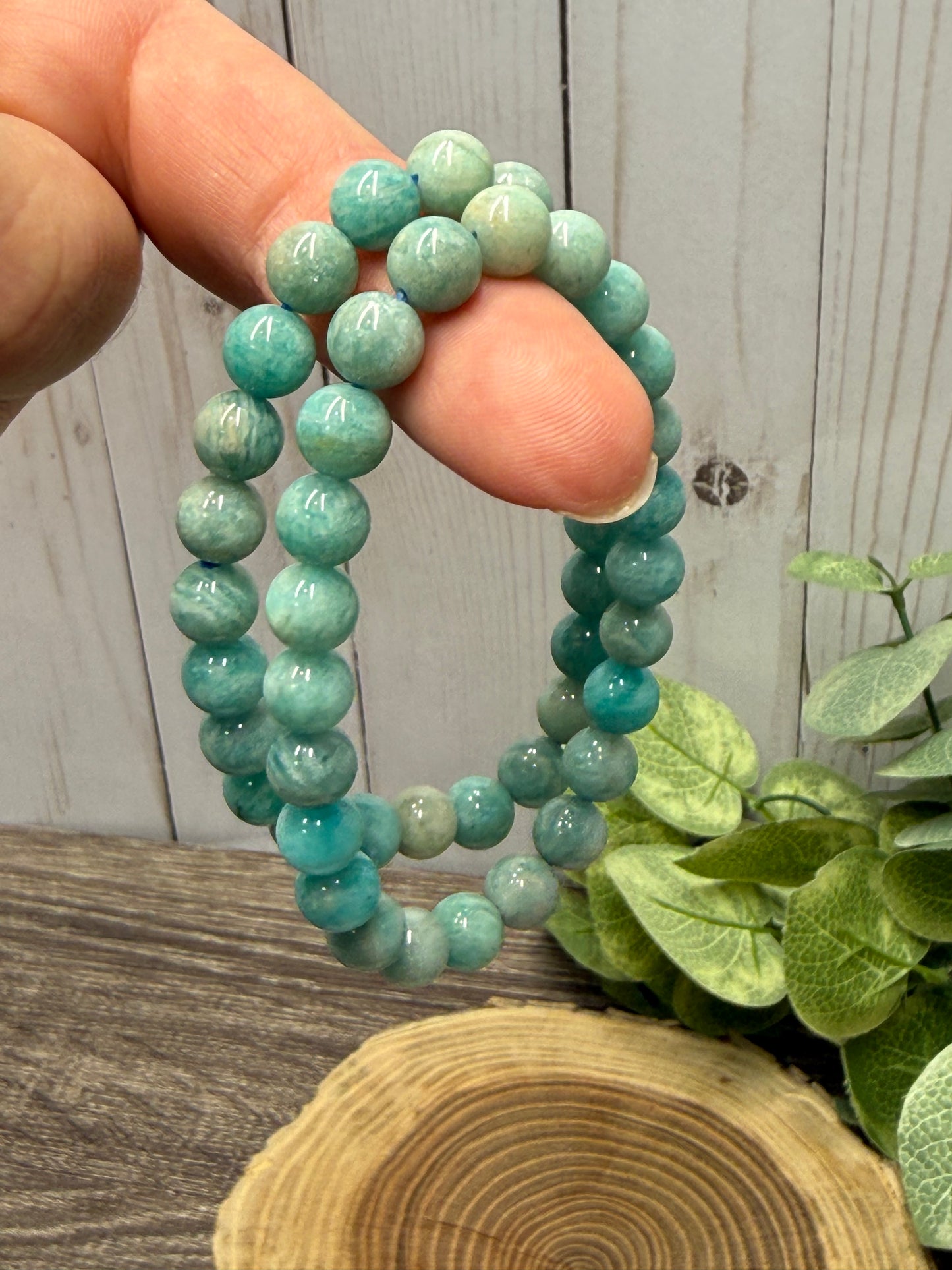 Amazonite - Bracelet 8 mm