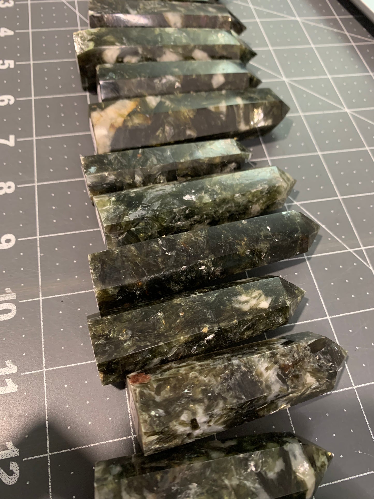 Tourmaline with Lepidolite and Lithium Tower - Rare Find!