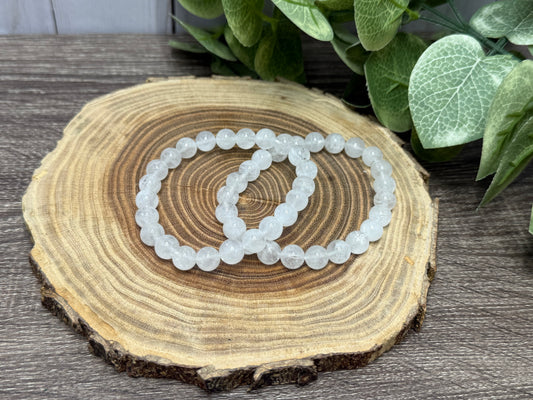 Clear Quartz - Bracelet 8 mm