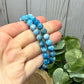 Blue Apatite - Bracelet 8 mm
