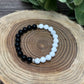 Hematite, Obsidian - Bracelet 8 mm
