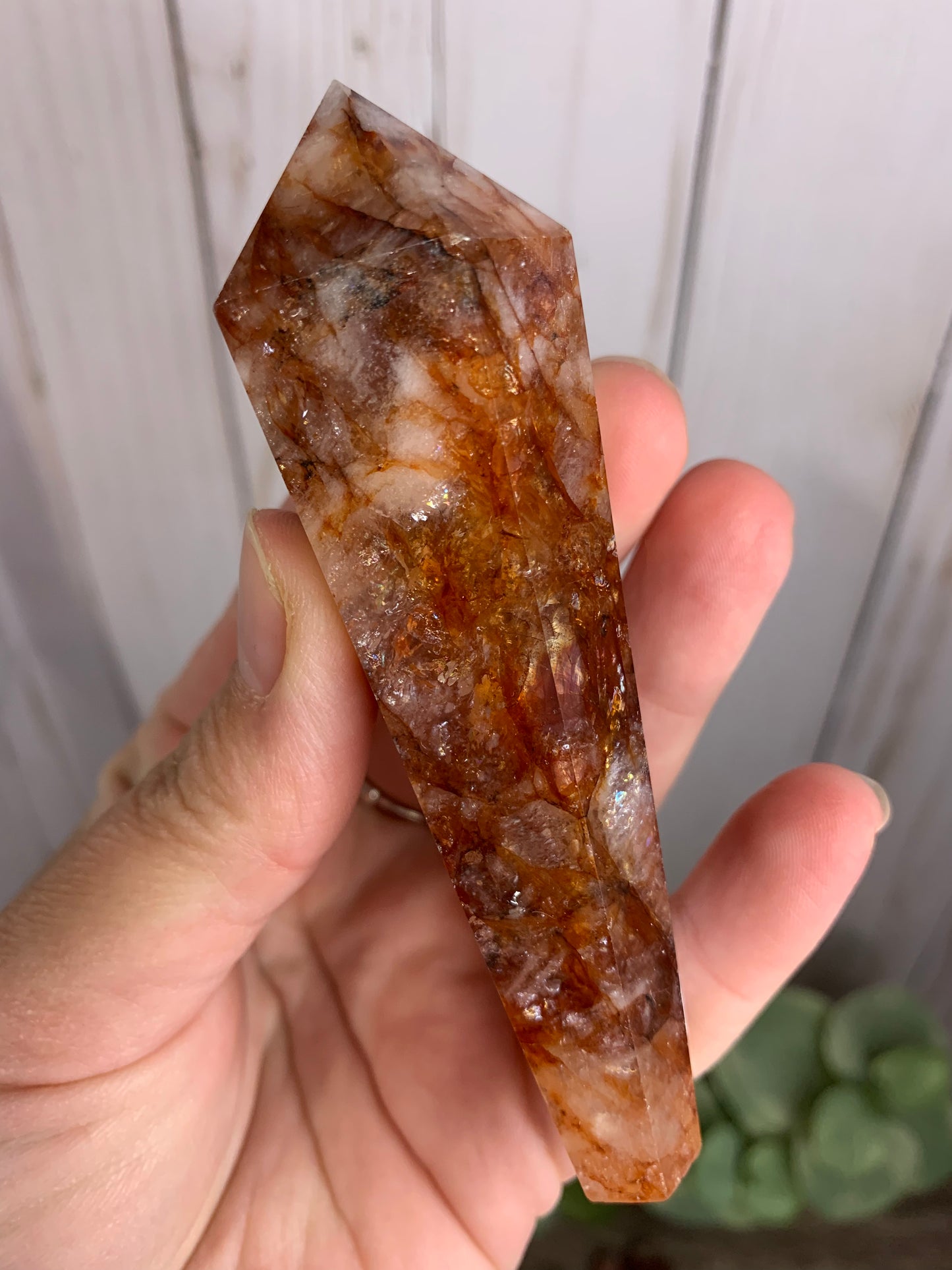 Fire Quartz Crystal Wands