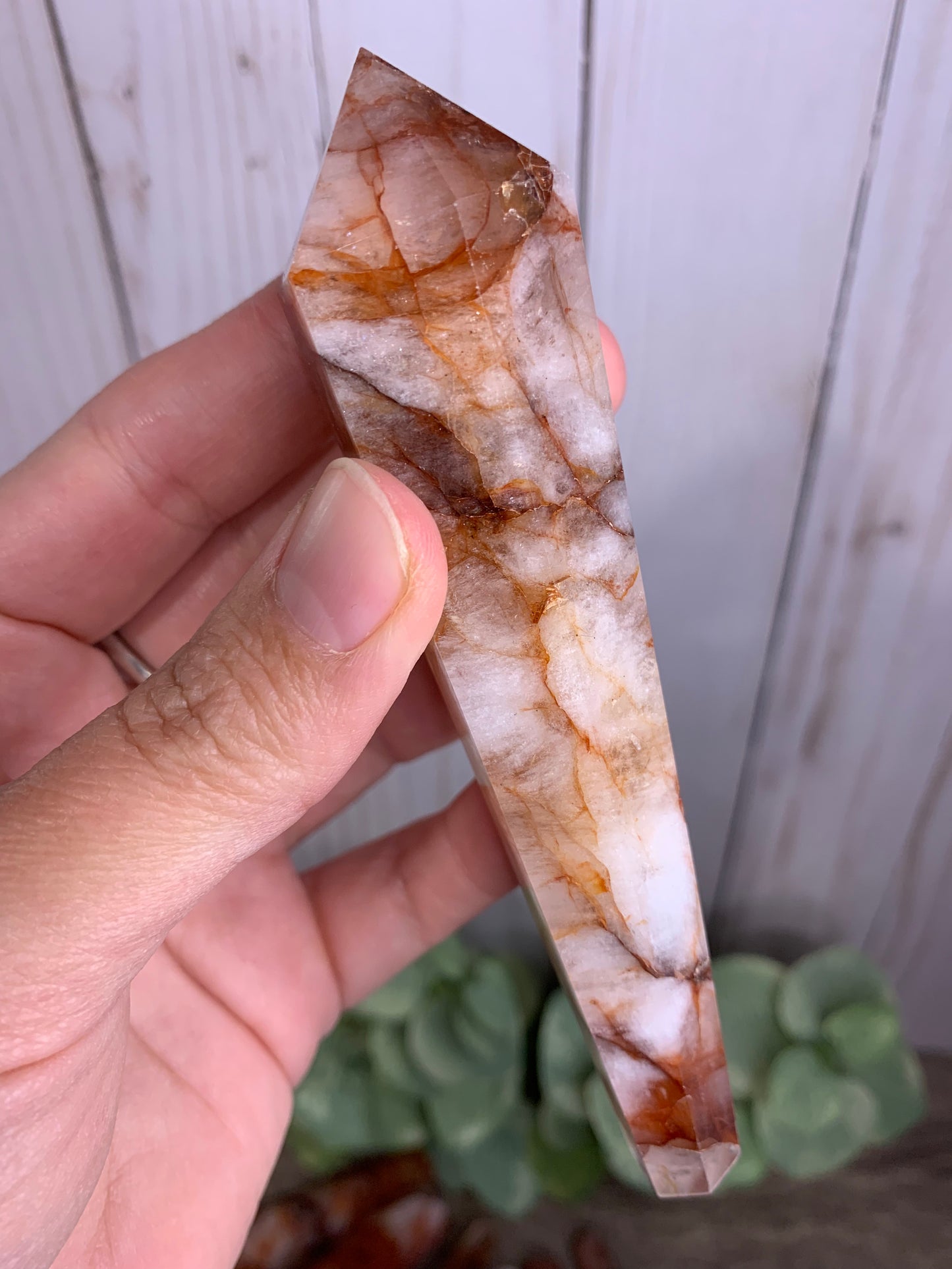 Fire Quartz Crystal Wands