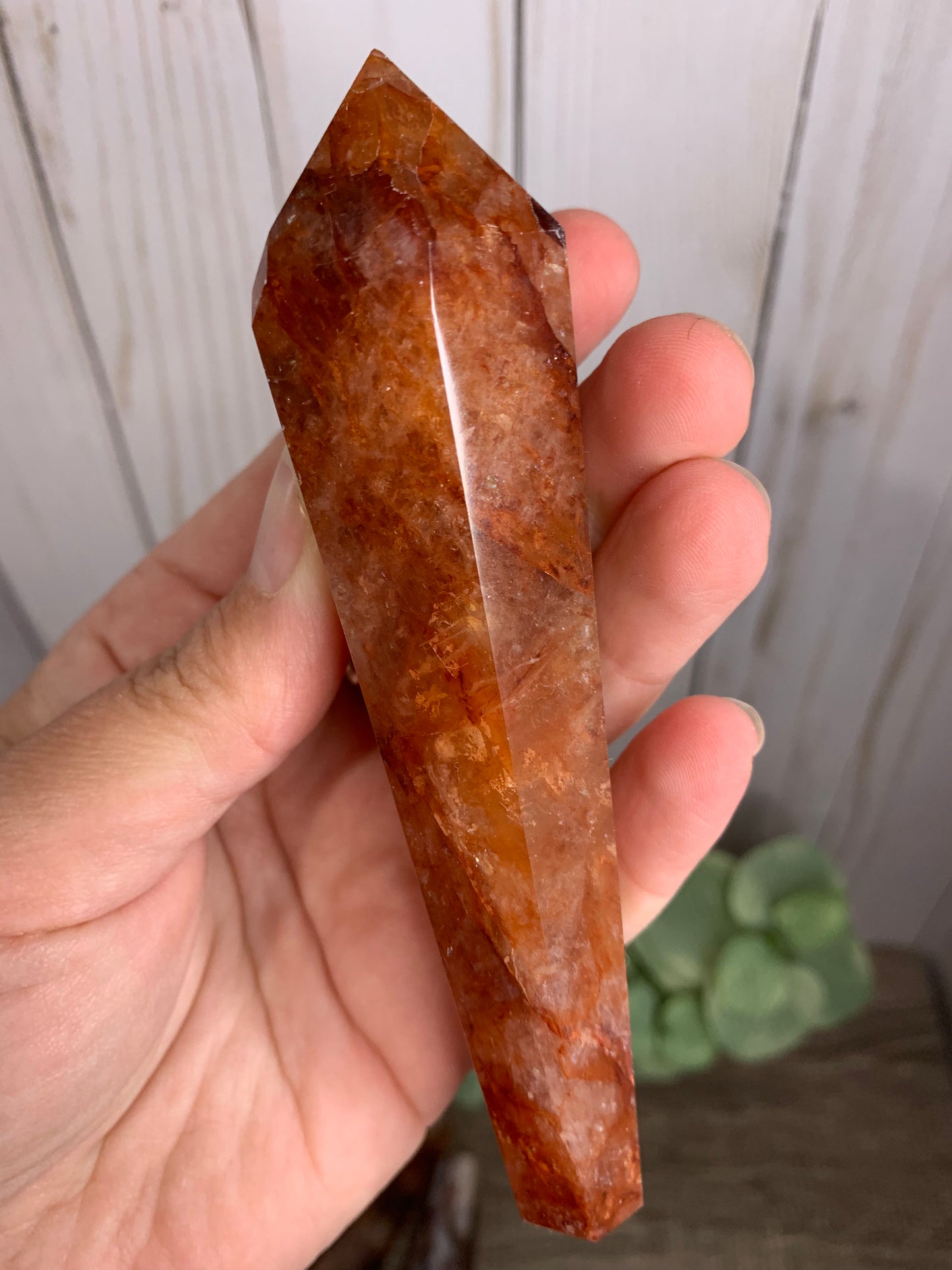 Fire Quartz Crystal Wands