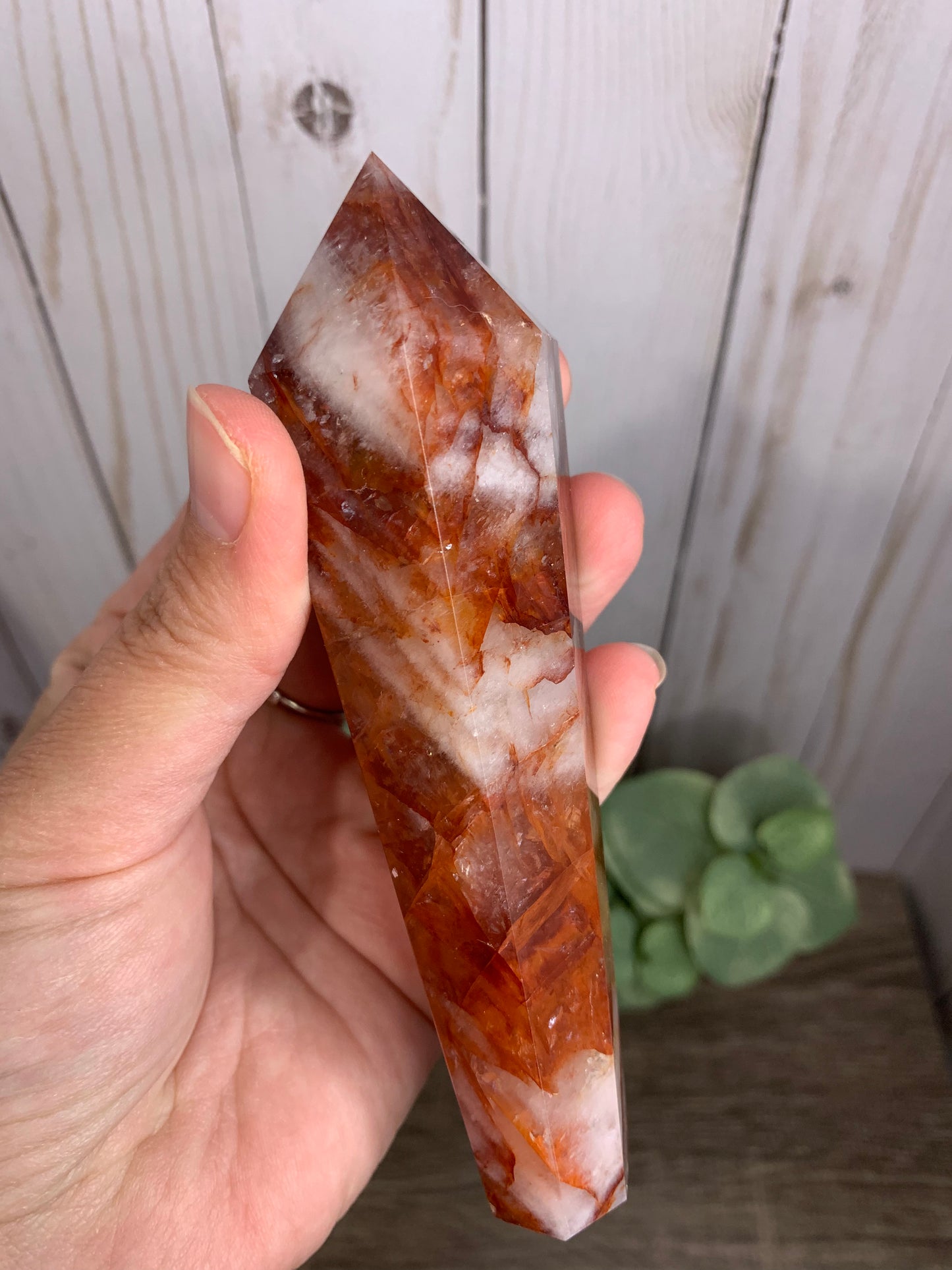 Fire Quartz Crystal Wands