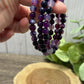 Purple Dyed Agate - Bracelet 8 mm