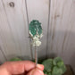 Fluorite Rose Hair Pins