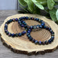 Dyed Tigers Eye - Bracelet 8 mm