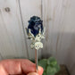 Fluorite Rose Hair Pins