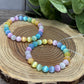 Dyed Selenite - Bracelet 8 mm
