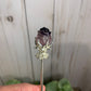 Fluorite Rose Hair Pins