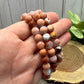 Pink Agate (Cotton Candy Agate) - Bracelet 8 mm